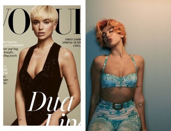 Дуа Липа снялась для обложки британского Vogue (ФОТО+ВИДЕО)