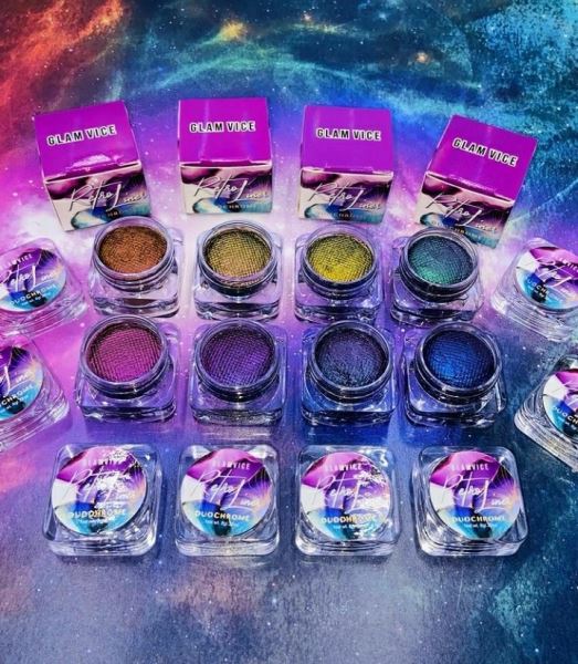 </p>
<p>                            Duochrome Retro Liners Collection Glam Vice Cosmetics</p>
<p>                        