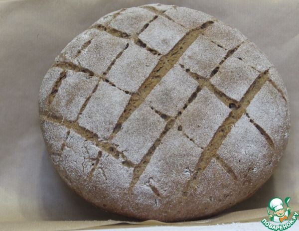 Хлеб классический пшенично-ржаной на закваске