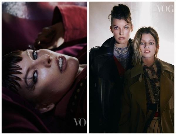 Милла Йовович вместе со своей дочерью снялась в роскошной фотосессии для Vogue Arabia (ФОТО)