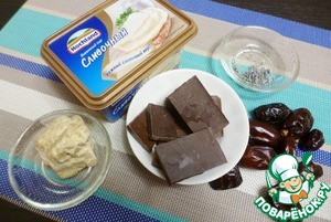 Шоколадные конфеты со сливочным сыром и лавандой